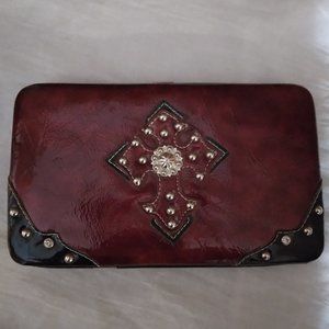 5 For $30 Push Lock Spade Boho Wallet